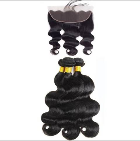 Bundles with 13x4 Frontal