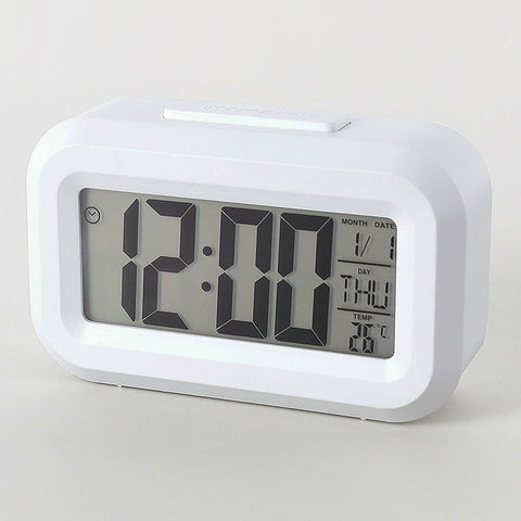 Mute Snooze Clock Students Get Up Electronic Alarm Clock Smart Luminous Timing