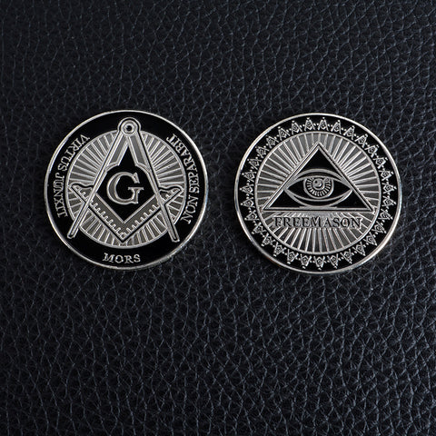 Spot Freemasonry Commemorative Coins American Freemasonry Coins
