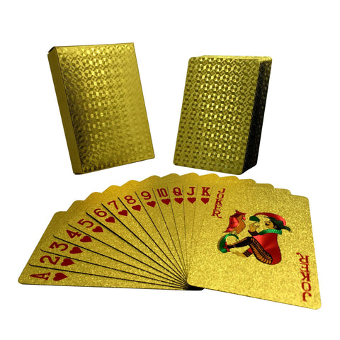 Fashion Playing Cards Local Tyrant Gold Waterproof