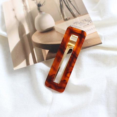 Leopard Print Waterdrop Hair For Women Barrettes Clips Cute Lovely Girls Hairpin Barrette Multi-Style Hair Accessaries Jewelry