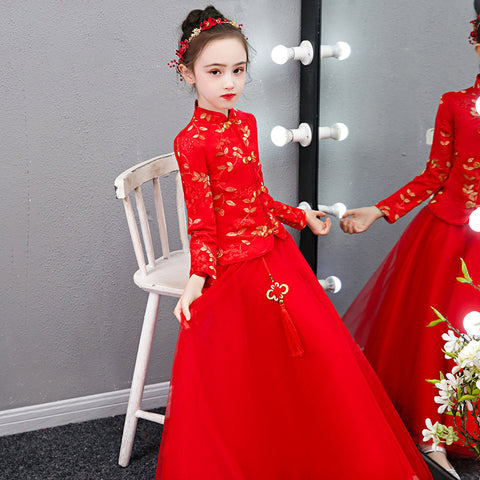 Costume embroidery princess dress