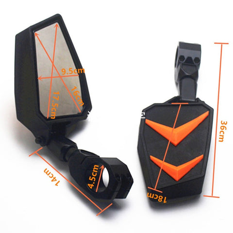 1.75 inch UTV folding wide-angle lens