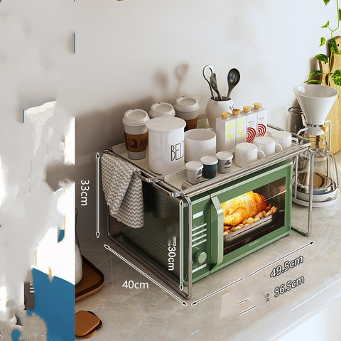 Kitchen Microwave Oven Shelf