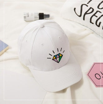 Spring And Summer Wild Men And Women Embroidered Caps Curved Visor Couple Baseball