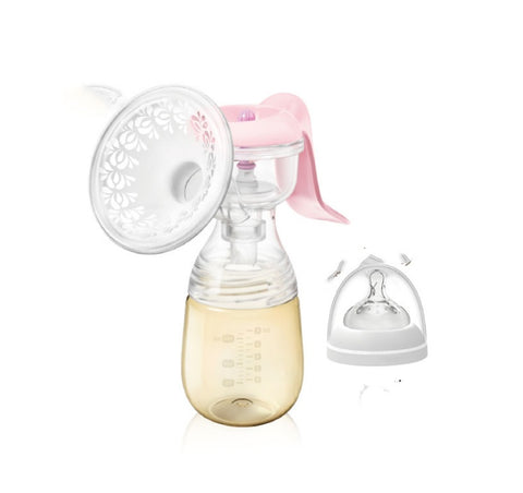 Manual breast pump