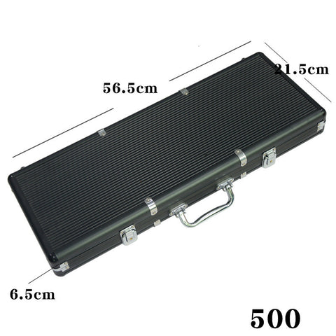 Portable Aluminum Box Texas Holdem Poker Chip Box Chip Box Aluminum Box Storage Box