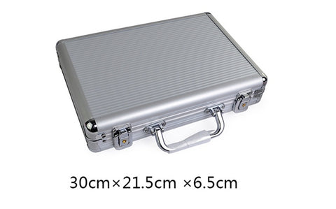 Portable Aluminum Box Texas Holdem Poker Chip Box Chip Box Aluminum Box Storage Box
