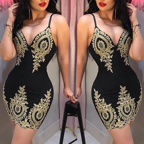 Sexy Strap Dress Women's Party Club Dresses Ladies