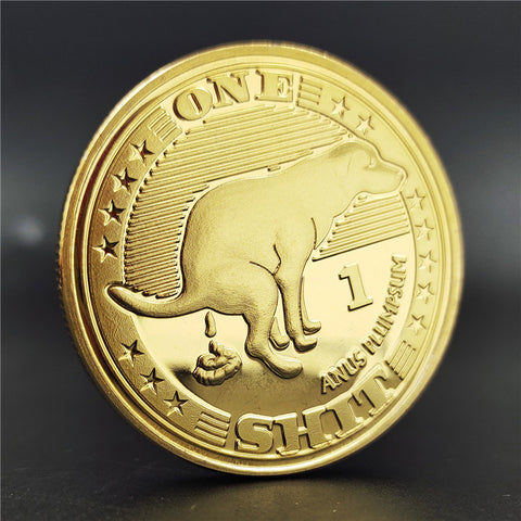 Commemorative Coins Lucky Gold Coins Foreign Dog Coins