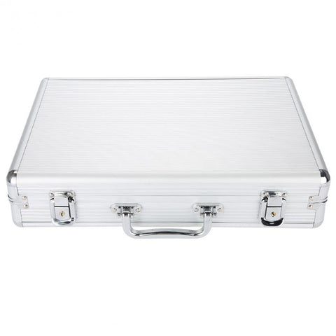 24 Grid Aluminum Suitcase Case Display Storage Box Watch Sto