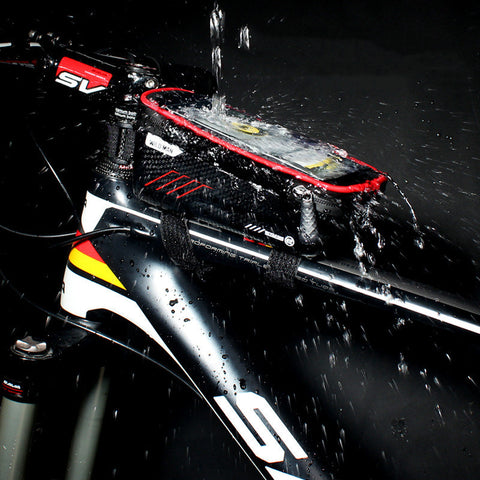 Hard shell bicycle bag mountain bike front beam bag top tube mobile phone bag saddle bag