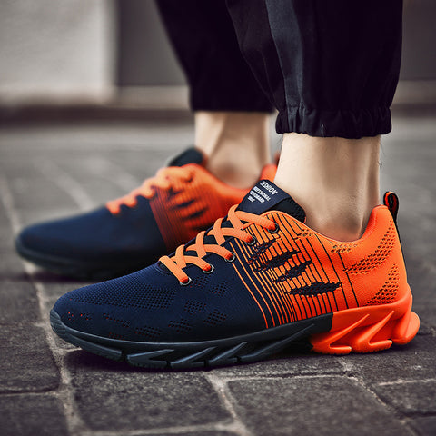 Flying Woven Casual Low-top Mesh Sneakers