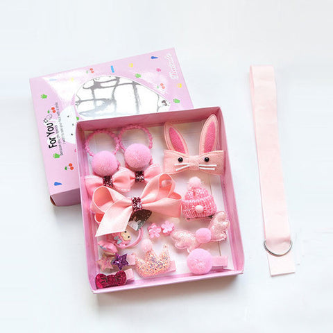 Children's Hair Accessories Crown Girl Hairpin Head Rope Rubber Band