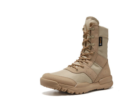 Ultralight and breathable combat boots