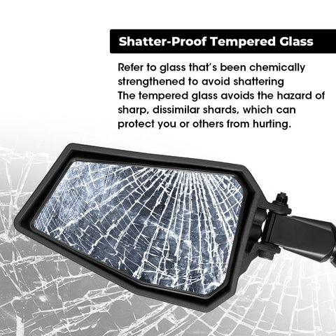 1.75 inch UTV folding wide-angle lens