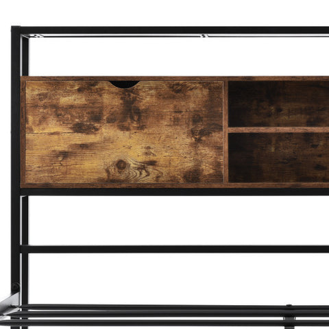 Doppelbett Aus Metall Und Holz