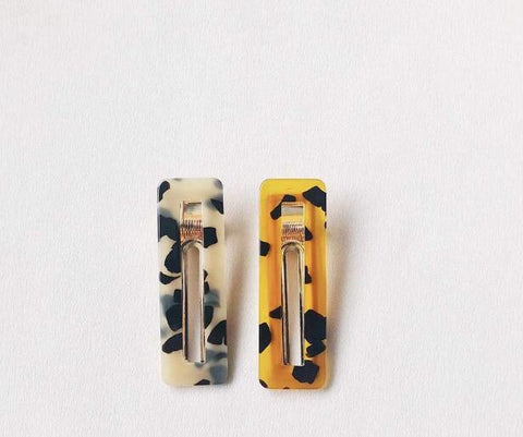 Leopard Print Waterdrop Hair For Women Barrettes Clips Cute Lovely Girls Hairpin Barrette Multi-Style Hair Accessaries Jewelry