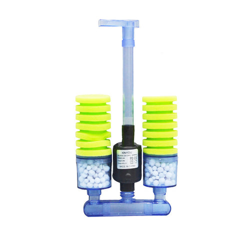 Aquarium Sponge Filter, Submersible Pump, Water Circulation Biochemical Filter