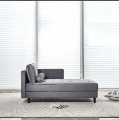 Velvet Chaise Longue