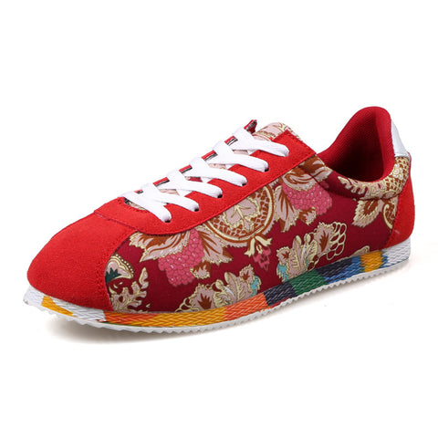 Ethnic Style Colored Sole Forrest Shoes