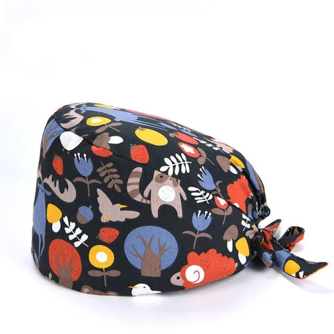 Women's Fashionable Cotton Printed Hat