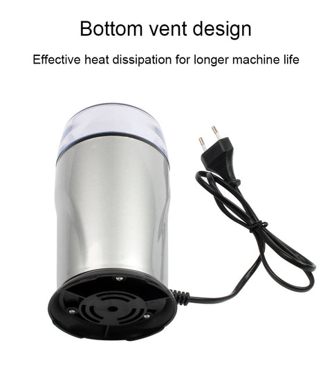 Semi-automatic coffee grinder