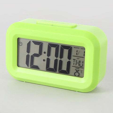 Mute Snooze Clock Students Get Up Electronic Alarm Clock Smart Luminous Timing