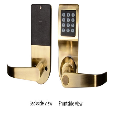 Intelligent electronic mechanical password lock