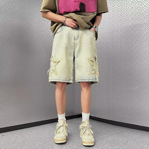 Washed Do The Old Cowboy Shorts Men's Summer