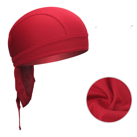 Road Bike Riding Solid Color Pirate Bandana