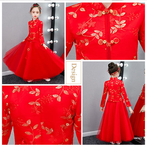 Costume embroidery princess dress