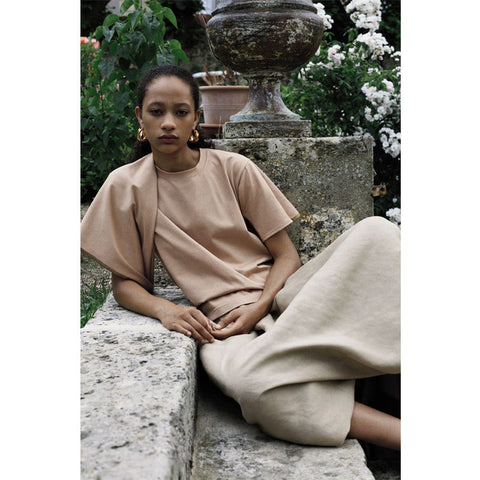 Fashion Gold Minimalist Style Folds Elegant Personality Earrings