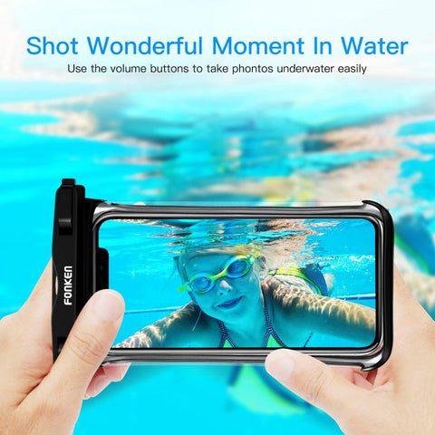 Mobile phone touch screen diving cover waterproof bag