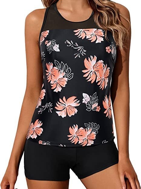 Seaside Vacation One-piece Bikini Women's Three-point Swimsuit Women