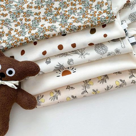 Children's Fashion Print Loungewear Pajamas Set