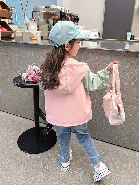 Spring Baby Casual Cardigan Hooded Spring Outfit Jacket Top