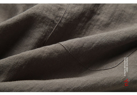 Chinese Style Men's Linen Men's Casual Pants