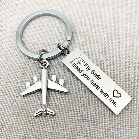 Drive Well Couple Gift Airplane Accessory Pendant