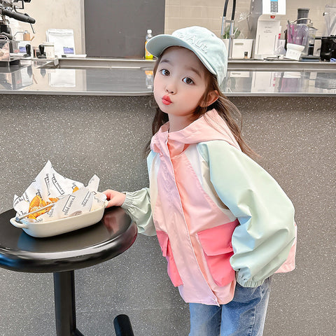 Spring Baby Casual Cardigan Hooded Spring Outfit Jacket Top