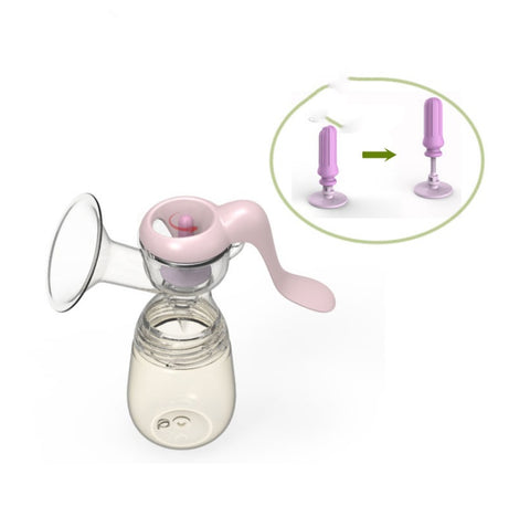 Manual breast pump