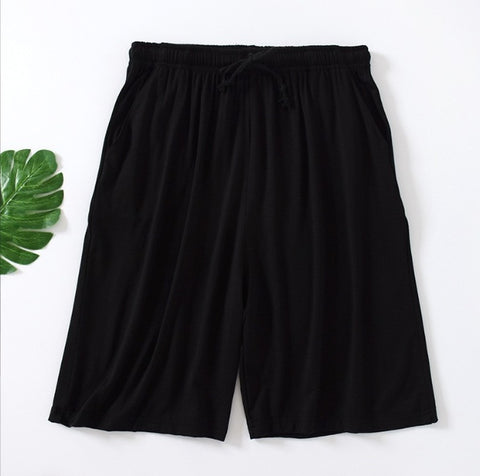 Summer Large Size Shorts Men's Casual Home Loose Fifth Pants Thin Home