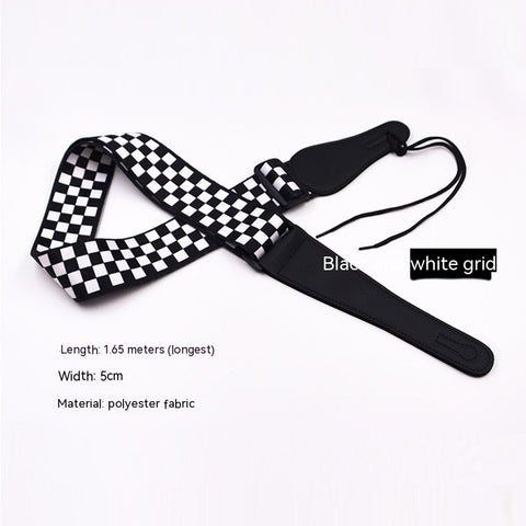 Guitar Accessories Acoustic Wooden Guitar Strap Electric Guitar Bass Shoulder Strap Printed Strap