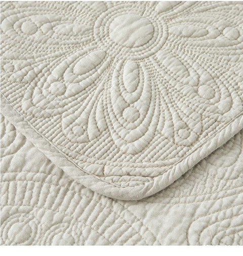 European Style Double-sided Embroidered Bedding Set Of Three Pieces