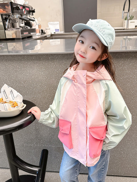 Spring Baby Casual Cardigan Hooded Spring Outfit Jacket Top