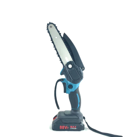 6-inch Lithium Chainsaw Wood Cutting Saw Household Rechargeable Mini