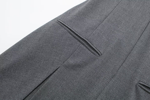 New Polo Collar Zipper Dress