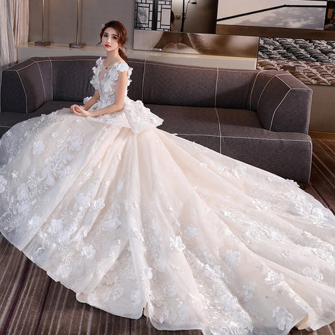 Bride wedding dress