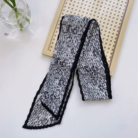 Women's Fashionable All-match Printed Hair Tie