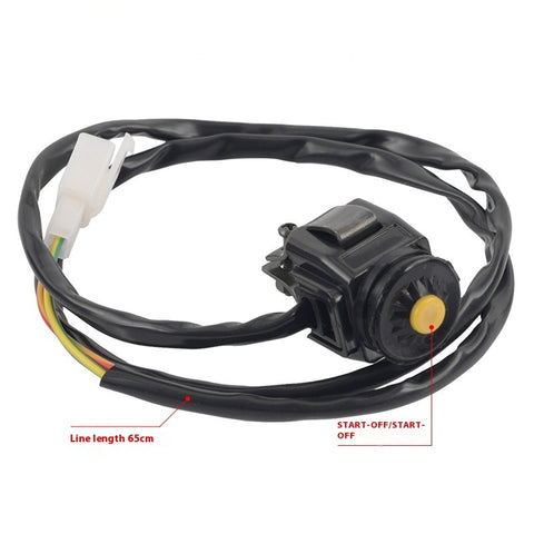 Motorcycle Four-wheel ATV Ignition Point Button